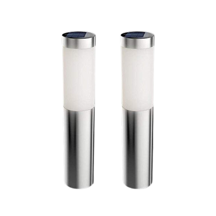 Artika - Stainless Steel Solar Bollard 6 LED 10 Lumens, i6
