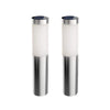 Artika - Stainless Steel Solar Bollard 6 LED 10 Lumens, i6