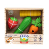 Pur Play - Farmer's Basket Set of 4 Toys in 100% Natural Rubber