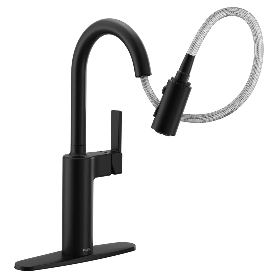 Moen - Nilain Single Handle Pull-Out Kitchen Faucet