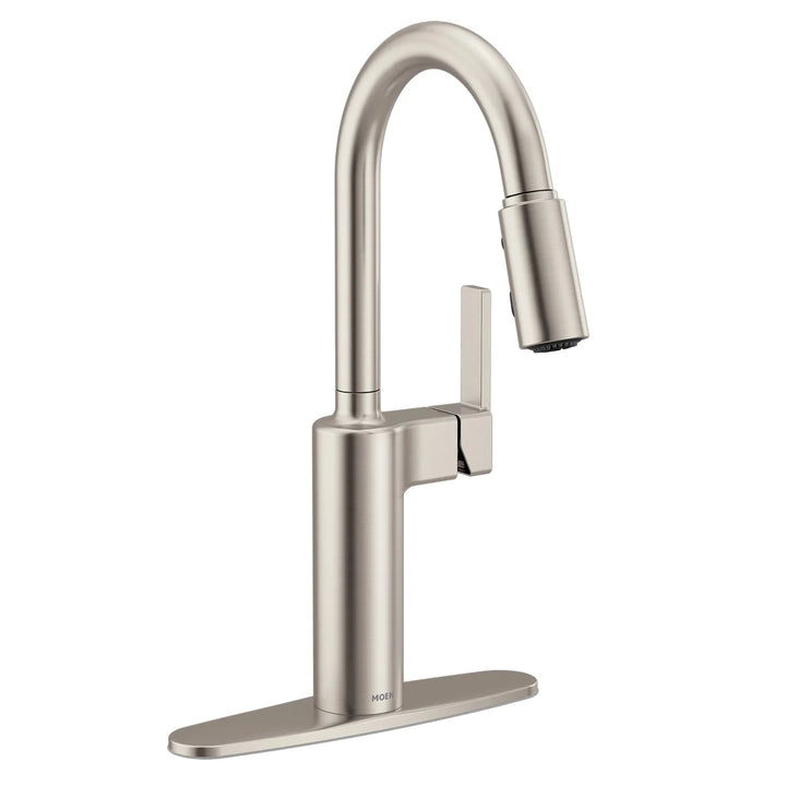 Moen - Nilain Single Handle Pull-Out Kitchen Faucet