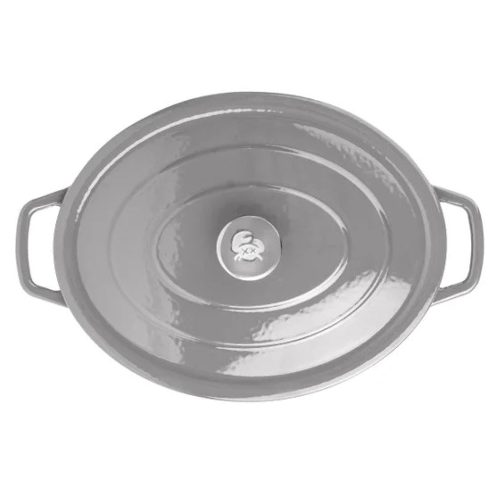 Chuck Hughes - Oval Cast Iron Casserole, 5.2 L