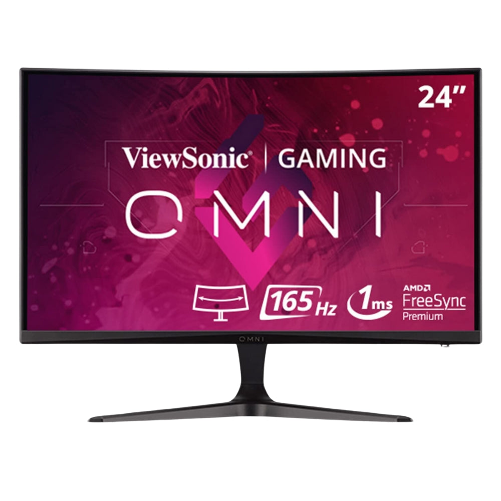 ViewSonic - Curved Gaming Monitor - 24" Gamer VX2418C