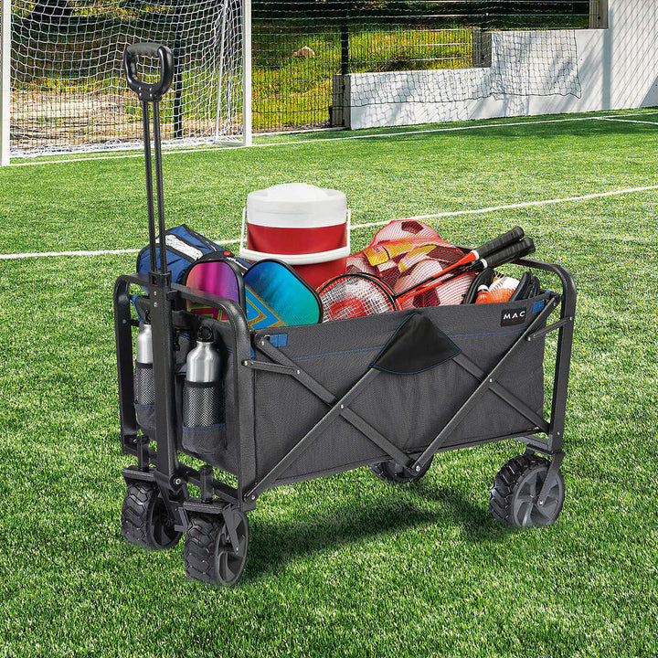 Mac Sport - Chariot pliable avec freins, roues tout-terrain