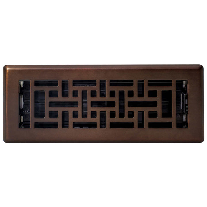 Manor House – Grilles de ventilation au fini bronze huilé, paquet de 4