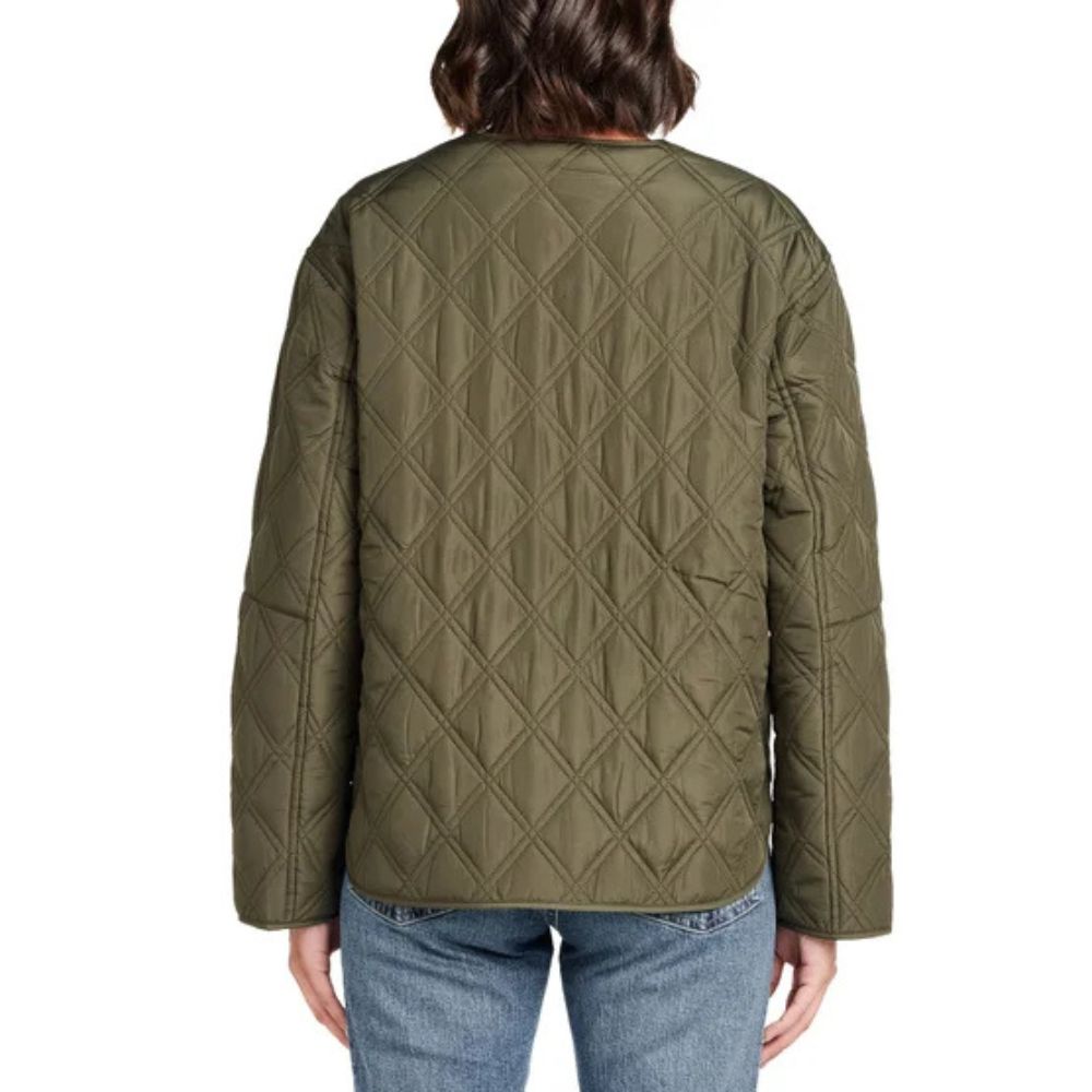 Weatherproof – Collarless Quilted Jacket