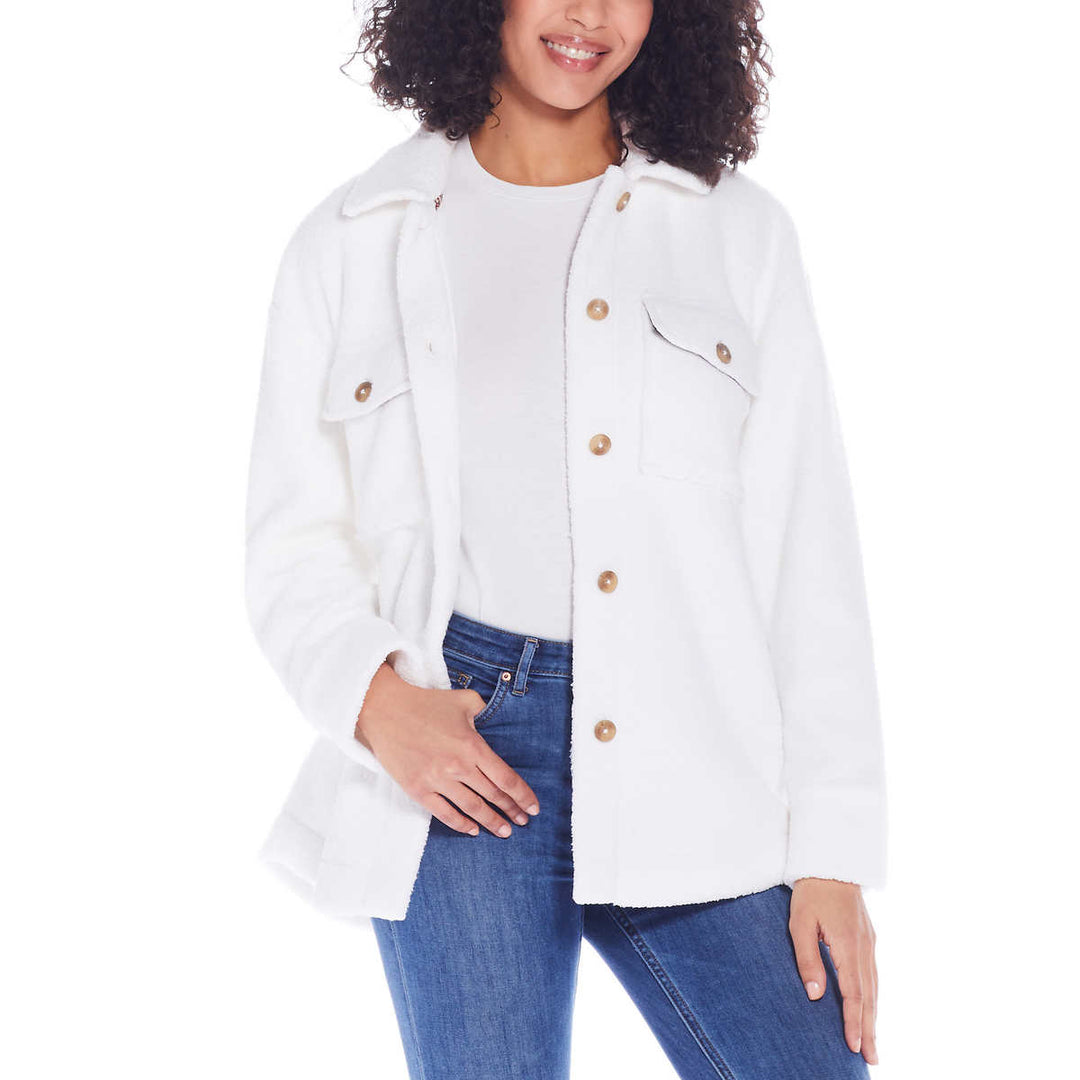 Weatherproof - Chemise Sherpa boutonnée sur le devant