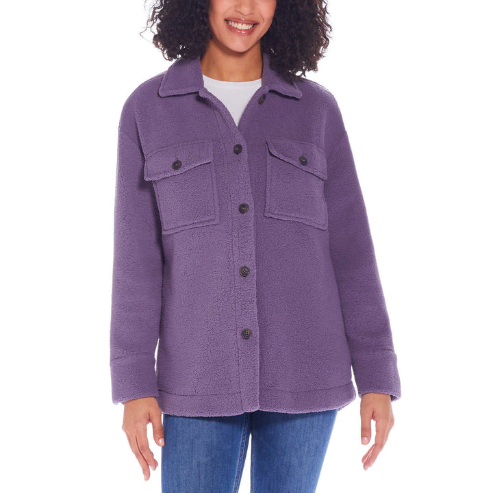 Weatherproof - Chemise Sherpa boutonnée sur le devant