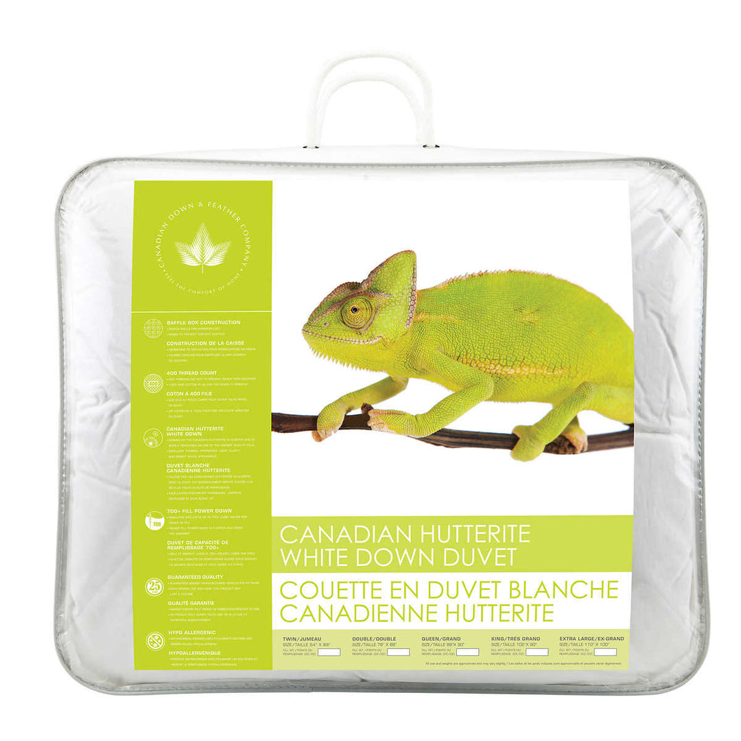 Canadian Down & Feather Company - White Duck Down Comforter