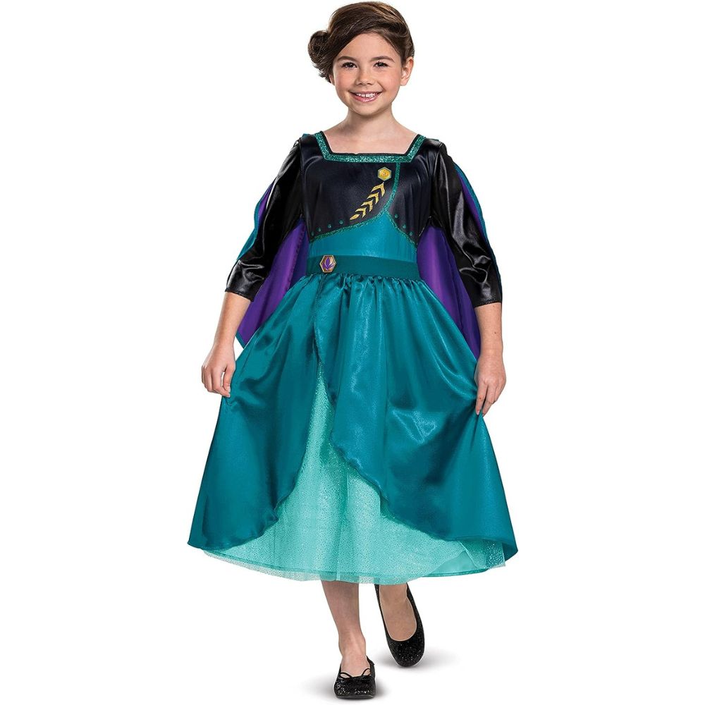 Disguise Disney Frozen II Anna Dress and Cape Costume