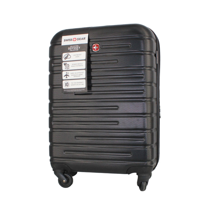 Swiss Gear – Hard-shell suitcase, carry-on approved