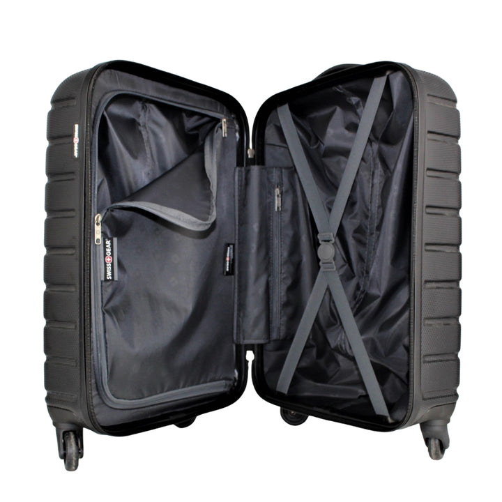 Swiss Gear – Hard-shell suitcase, carry-on approved