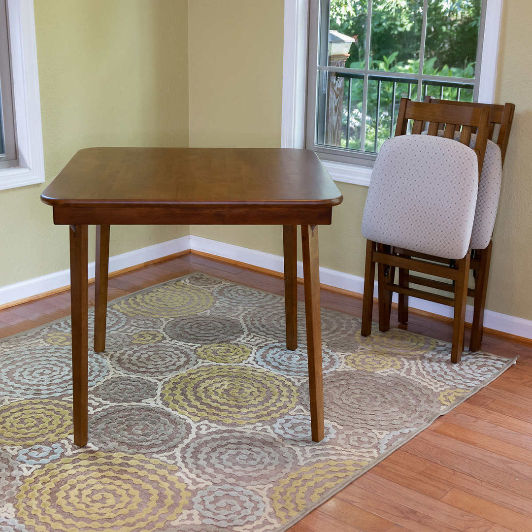 Stakmore - Folding Table in Hardwood