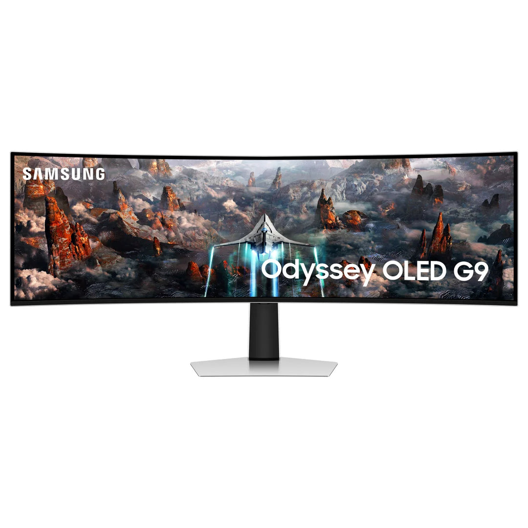 Samsung - Moniteur de jeu incurvé G9 Odyssey OLED 49 po DQHD