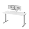 Bestar - Sit-stand desk 76.2 cm × 152.4 cm (30 in × 60 in)
