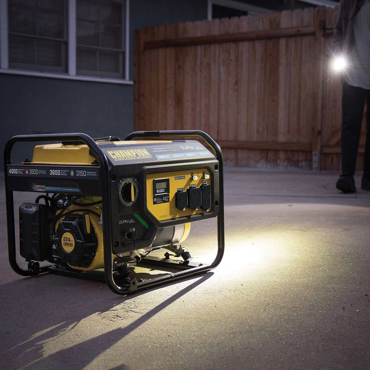 Champion - Dual Fuel Portable Generator 3500/4000 W