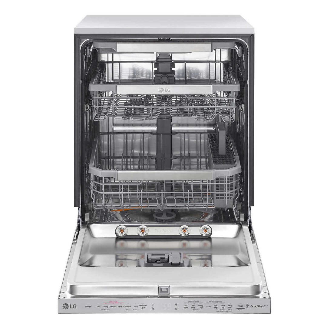 LG - 24" Built-In Dishwasher with Top Controls
