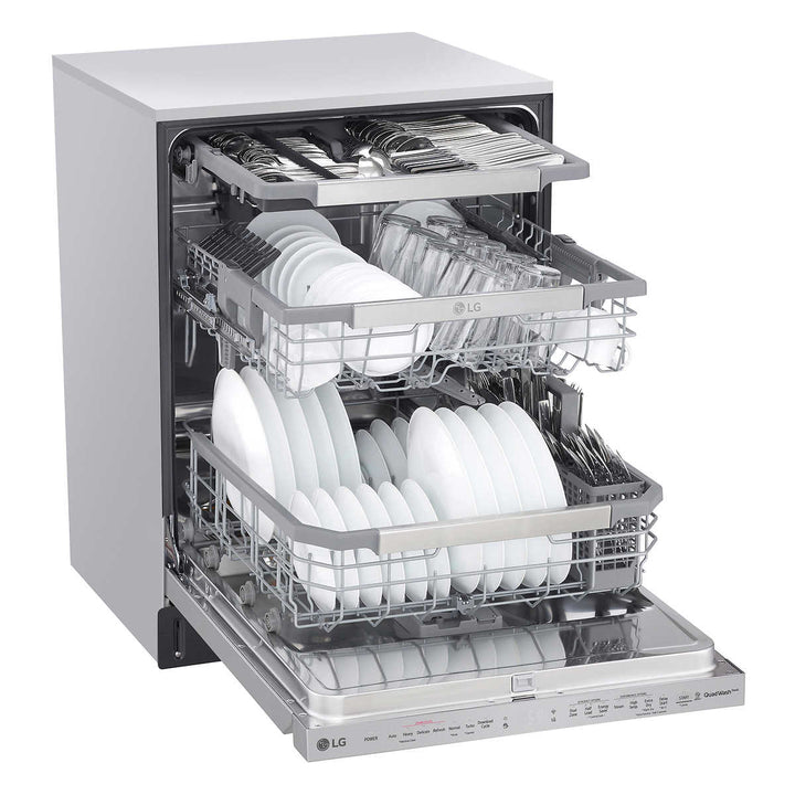 LG - 24" Built-In Dishwasher with Top Controls