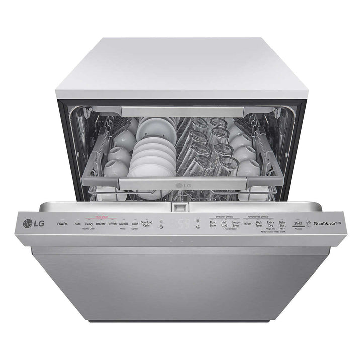LG - 24" Built-In Dishwasher with Top Controls
