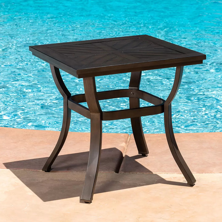 Sunvilla - Ensemble de chaises longues rembourrées