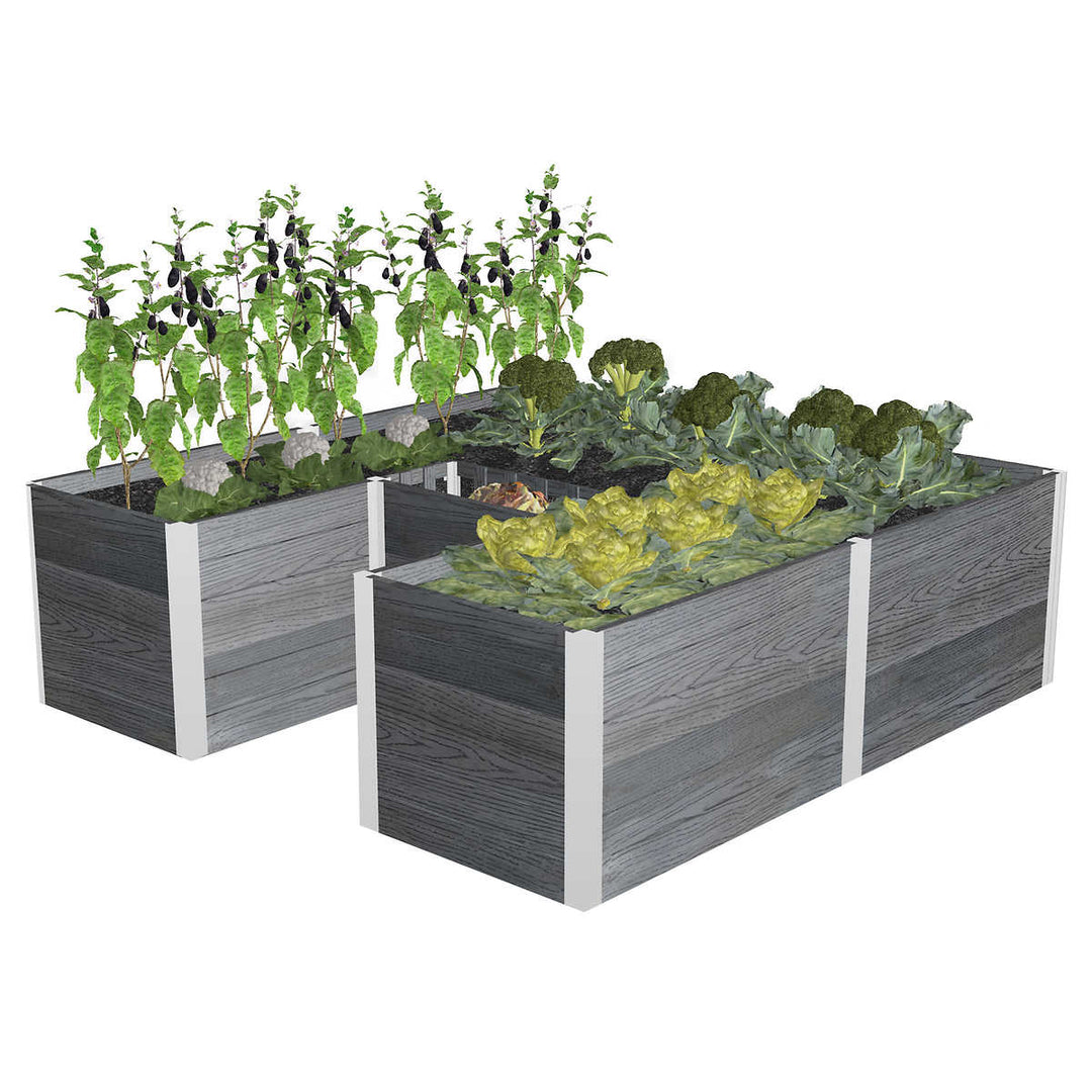 Urbana - 6' x 6' Keyhole Composting Garden 