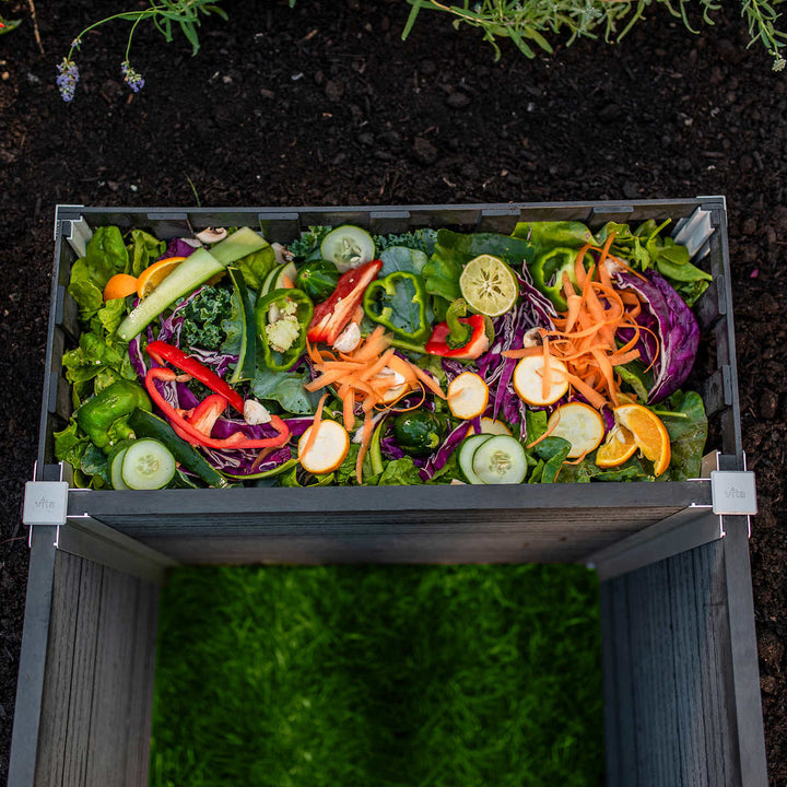 Urbana - 6' x 6' Keyhole Composting Garden 
