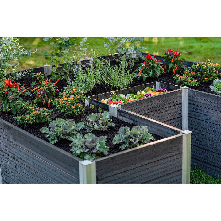 Urbana - 6' x 6' Keyhole Composting Garden 