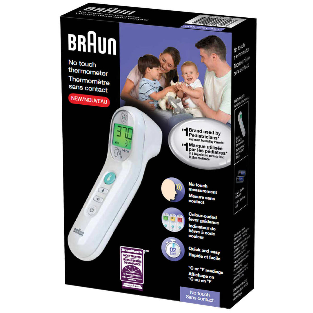Braun - Thermomètre infrarouge sans contact