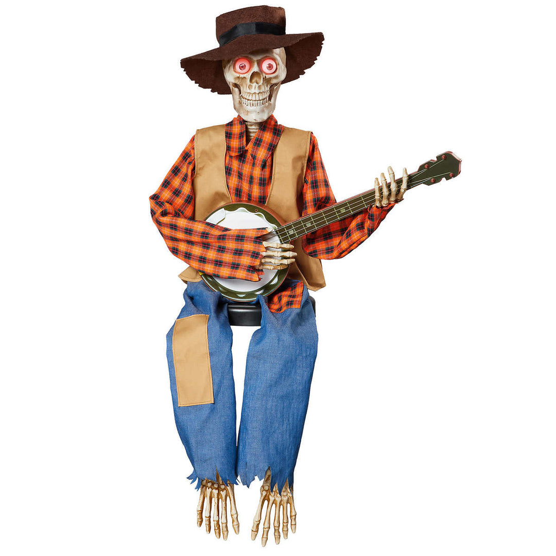 Halloween - Animated Banjo Skeletons