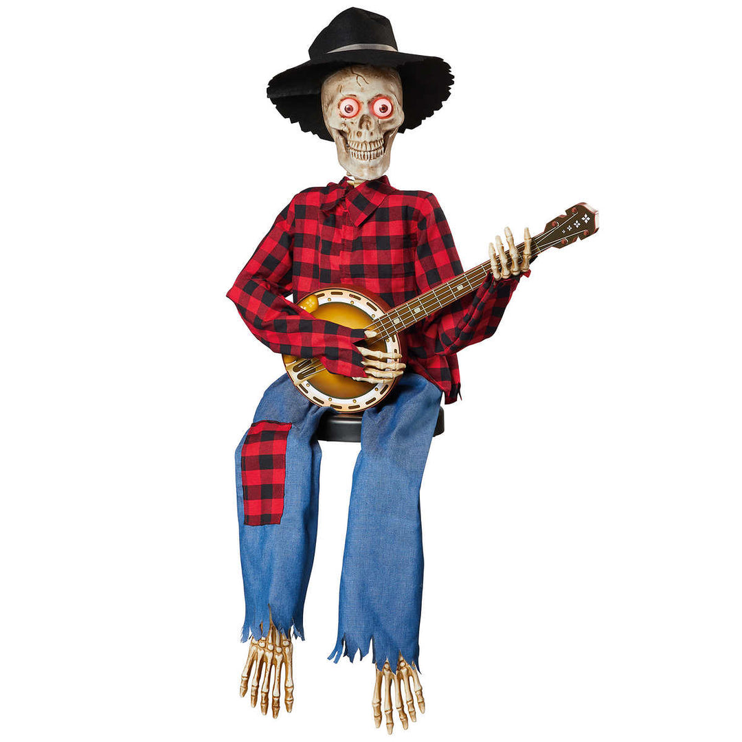Halloween - Animated Banjo Skeletons