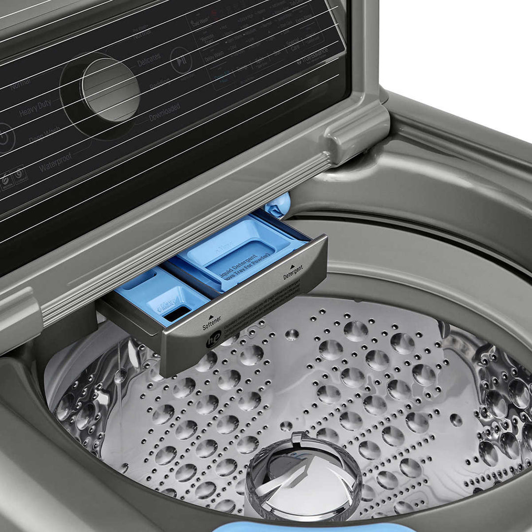 LG - 5.6 cu ft Large Capacity Smart Washer