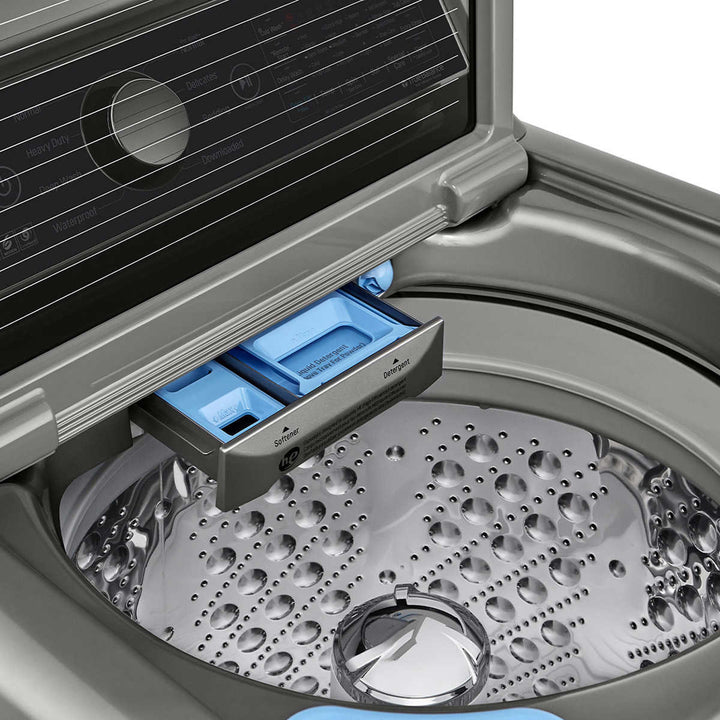 LG - 5.6 cu ft Large Capacity Smart Washer