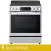 LG - Cuisinière électrique intelligente avec friteuse à air