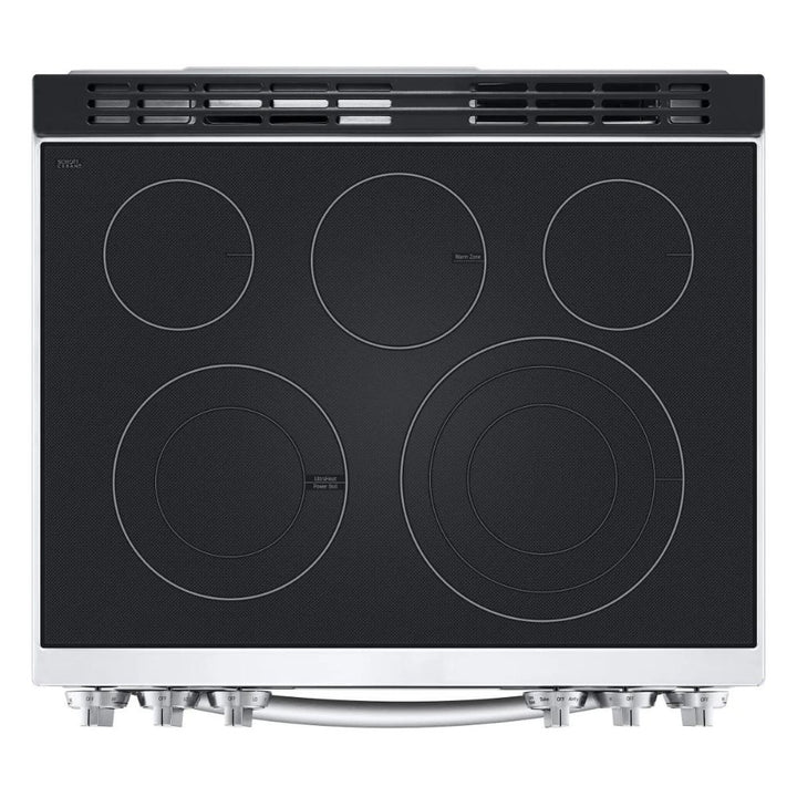 LG - Cuisinière électrique intelligente avec friteuse à air