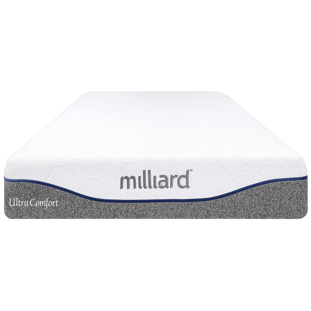 Milliard - Memory Foam Mattress, Ultra Comfort Series, 20 cm (8 in)