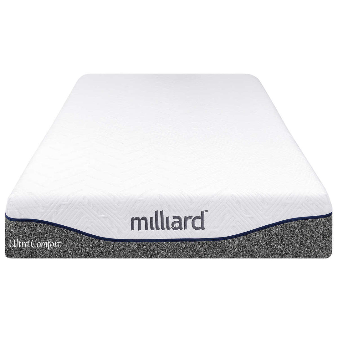 Milliard Ultra Comfort Series 8" Memory Foam Mattress, Firm