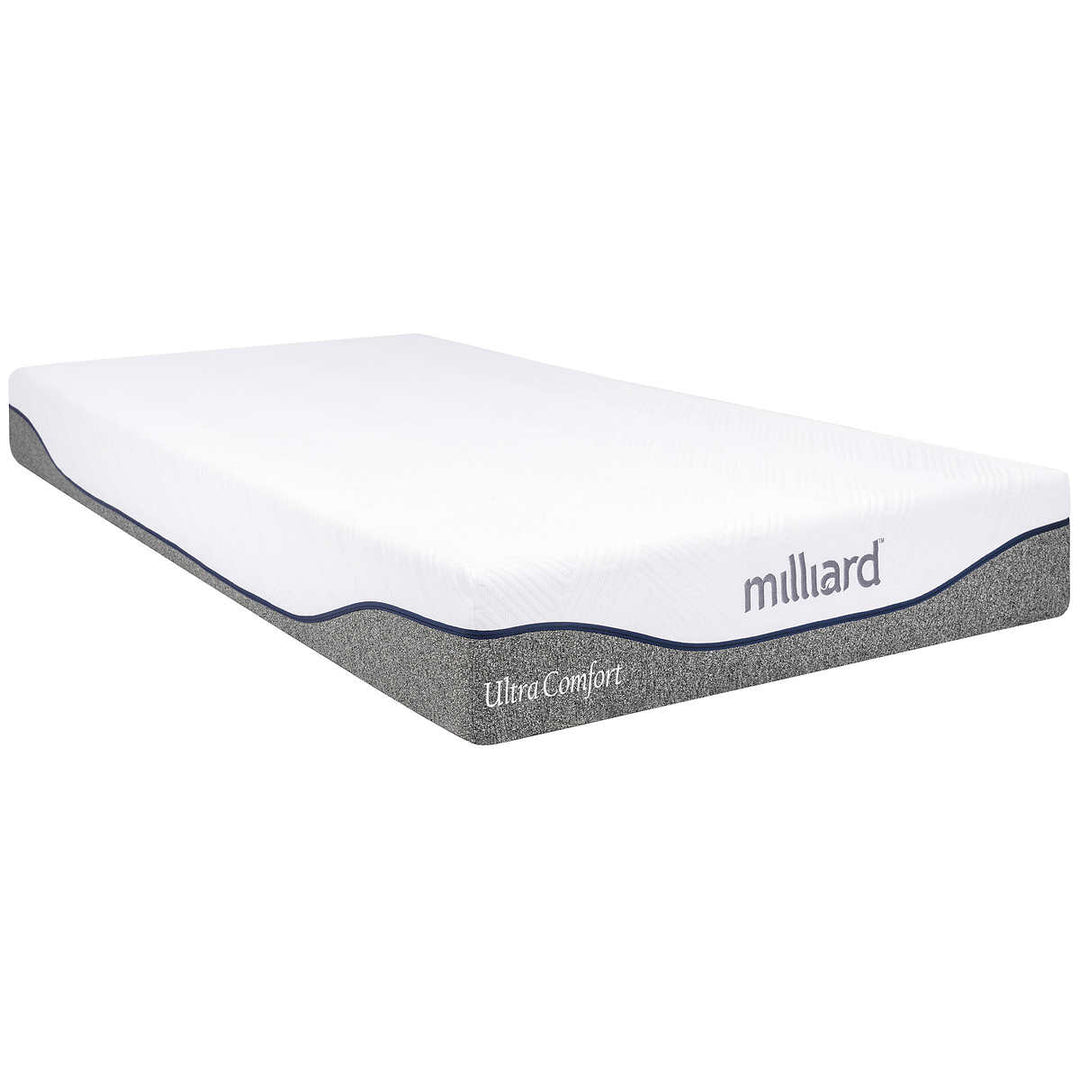 Milliard Ultra Comfort Series 8" Memory Foam Mattress, Firm