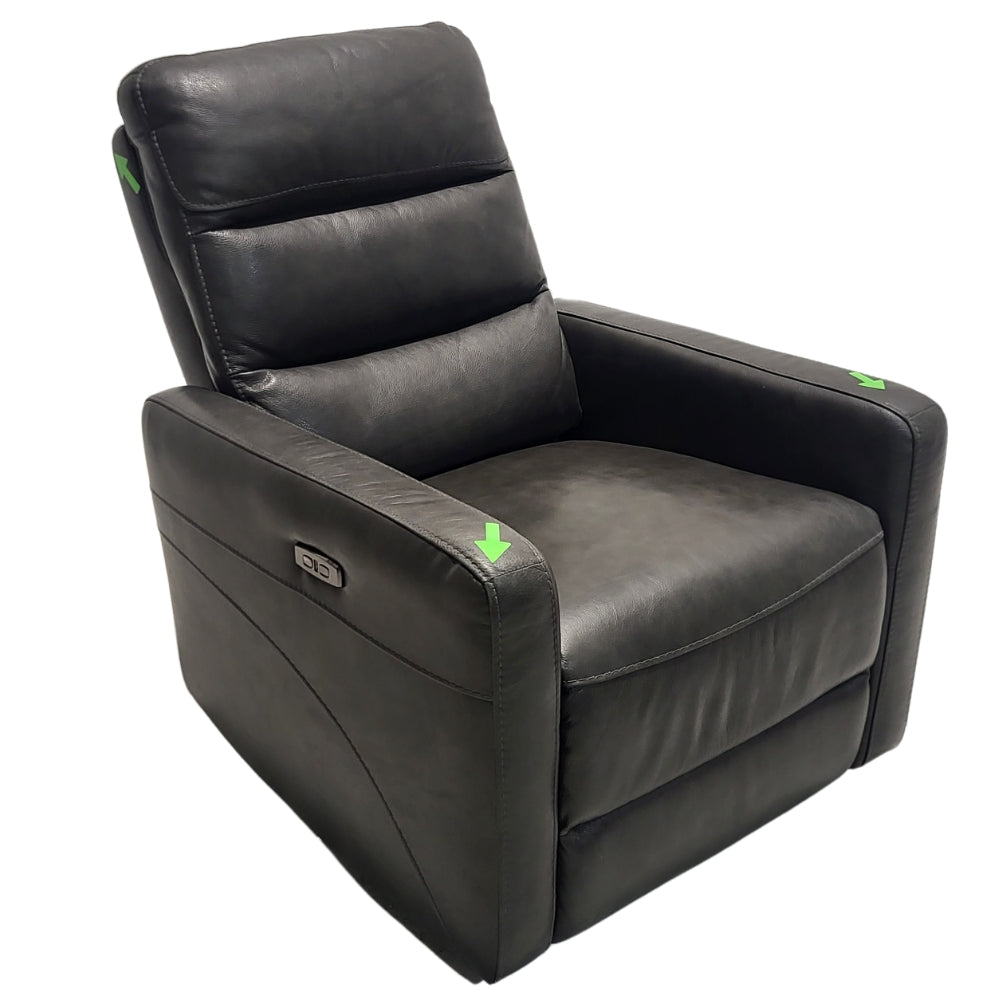 Gilman Creek Furniture - Fauteuil contemporain pivotant électrique