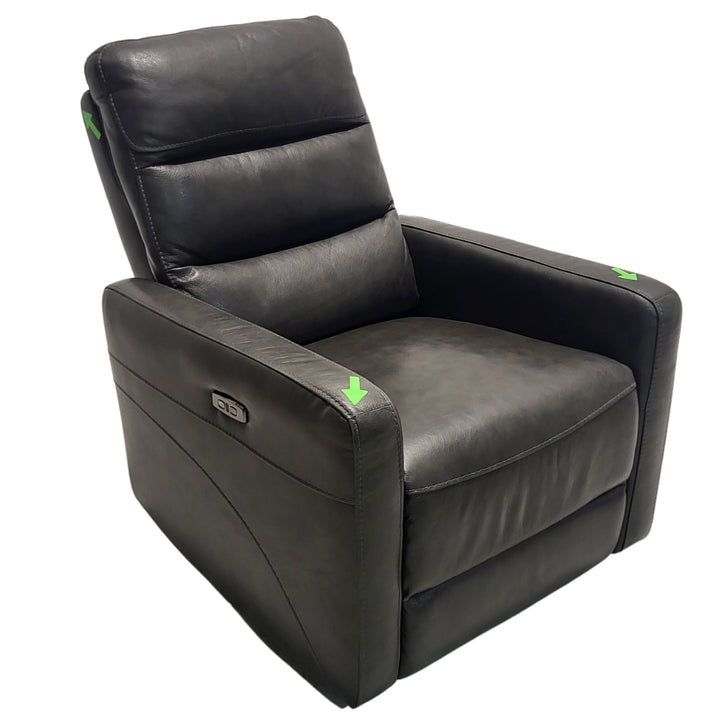 Gilman Creek Furniture - Fauteuil contemporain pivotant électrique
