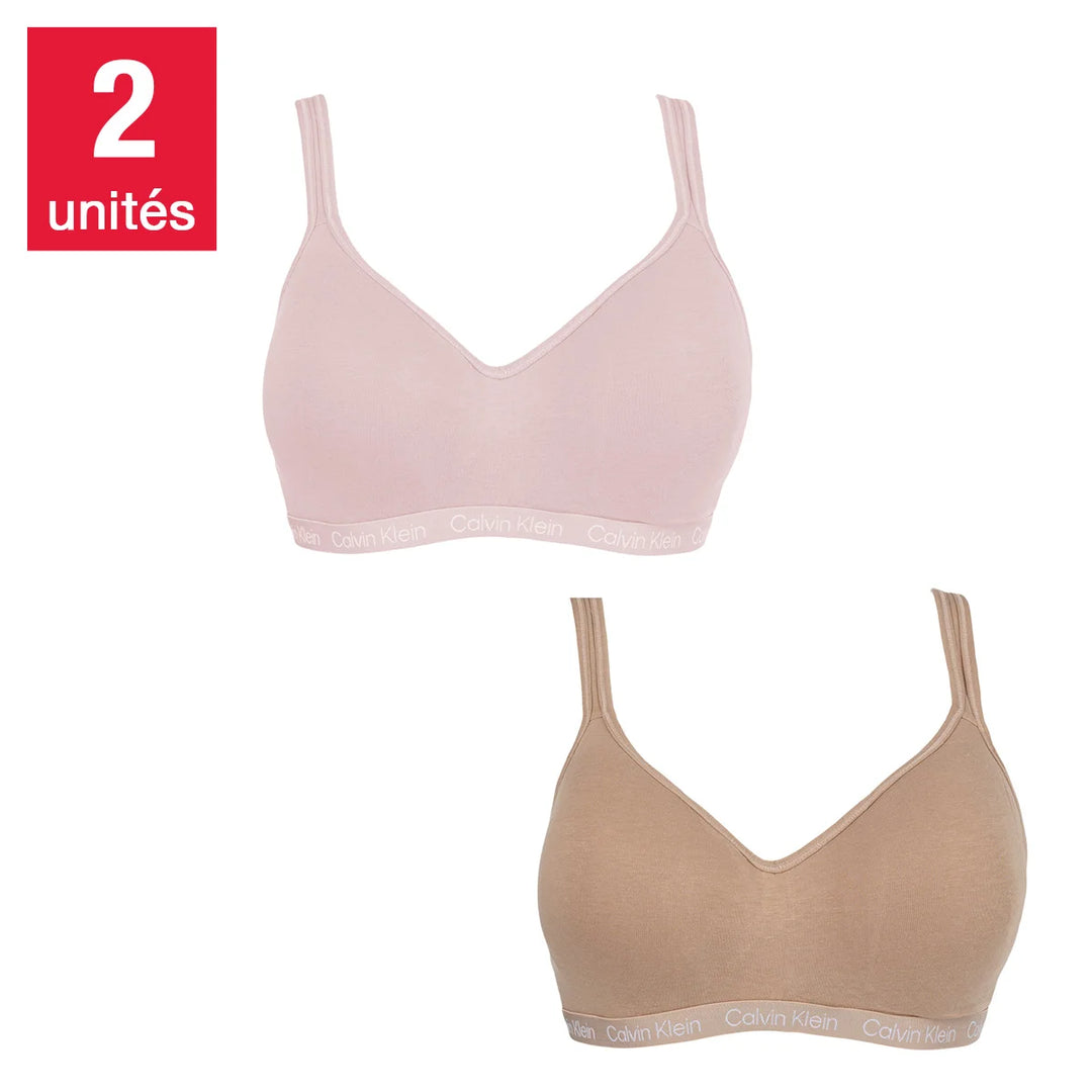 Calvin Klein - Seamless bra, pack of 2