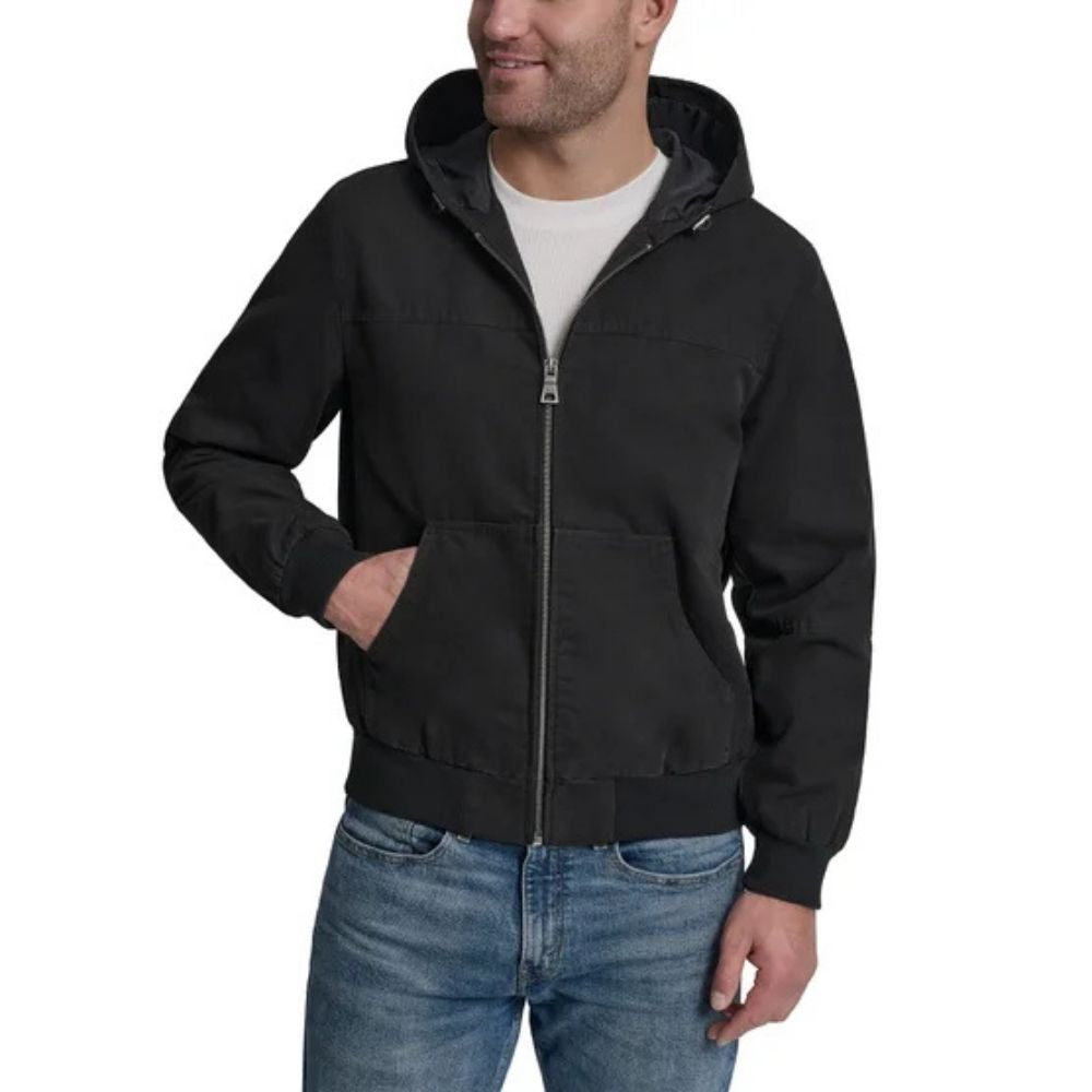 G.H. Bass & Co. - Veste en toile à capuche