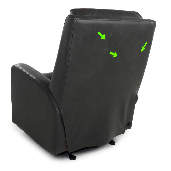 Synergy Home - Fauteuil inclinable motorisé en cuir Arnie