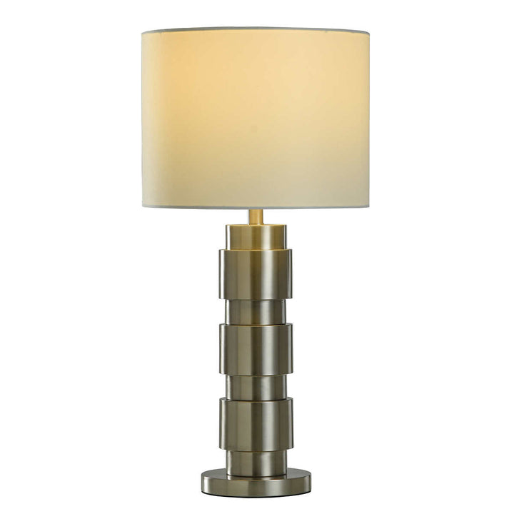Stylecraft - Modern steel table lamp, pack of 2