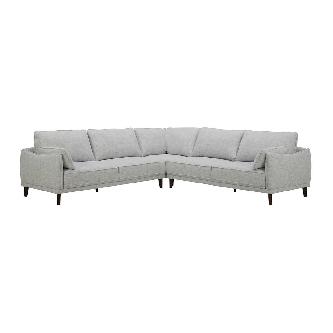 Gemma - 3-Piece Fabric Sectional Sofa