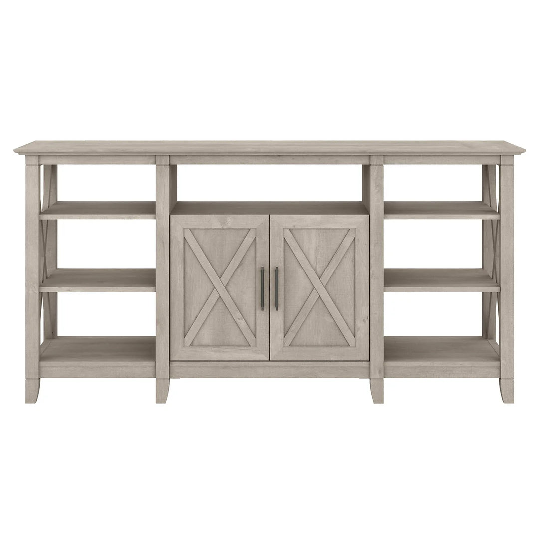 Bush Furniture - Meuble TV haut contemporain Key West 152,4 cm (60 po)