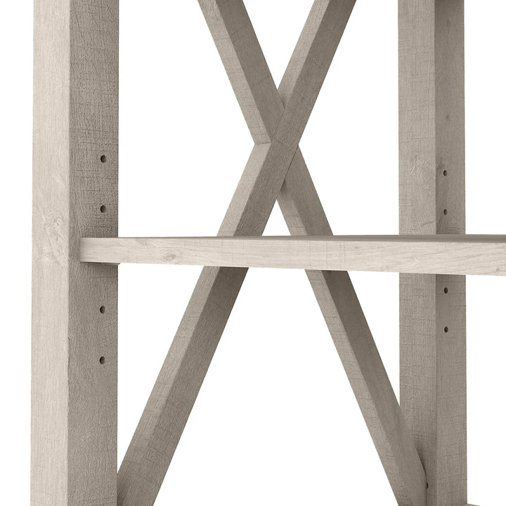 Bush Furniture - Meuble TV haut contemporain Key West 152,4 cm (60 po)