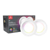 Globe - 4" 2pcs Slim LED Smart Recessed Fixture 