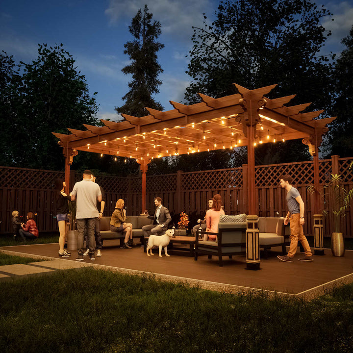 American Lighting 48 ft. Warm White LED String Lights 