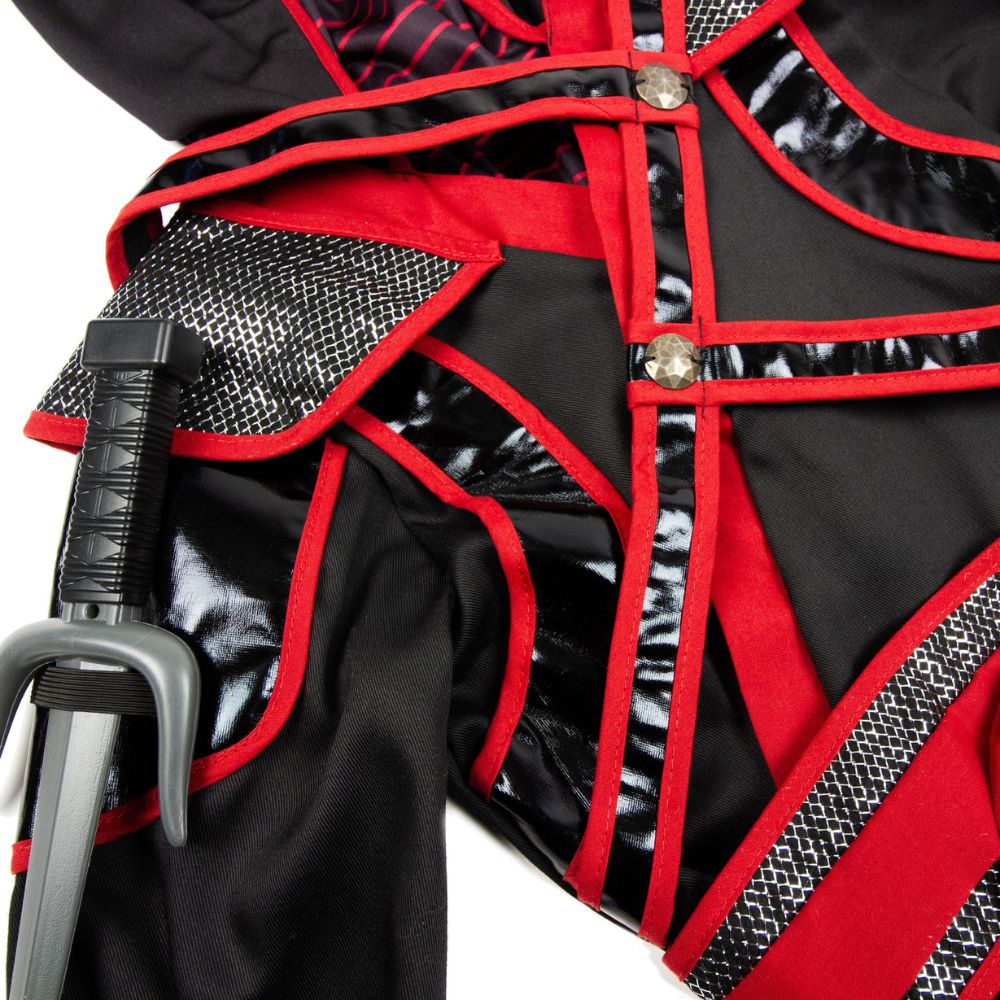 Teetot - Red Dragon Ninja Costume