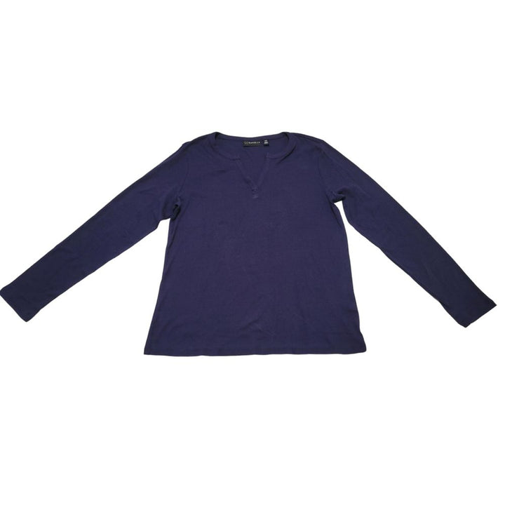 Rafaella - Chandail à manches longues col en v